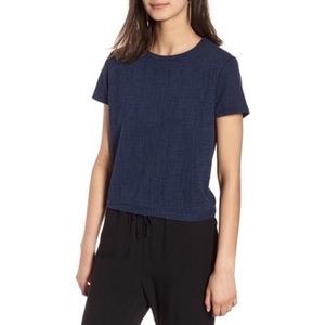 Brand New Madewell Verse Tie Back Top in Blue